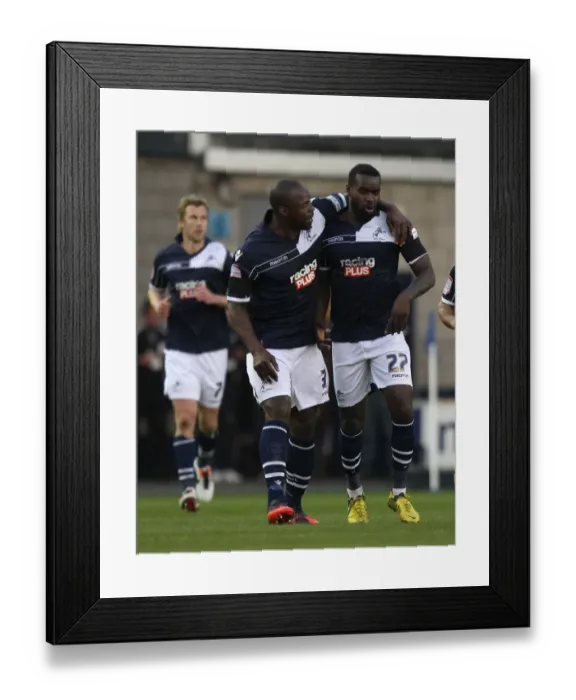 Framed Print : npower Football League Championship - Millwall v Blackburn Rovers - The Den Framed Print : npower Football League Championship - Millwall v Blackburn Rovers - The Den