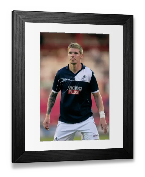 Framed Print : Aiden O'Brien in Action: Millwall vs. Brentford - Pre-Season Friendly at Griffin Park (July 16, 2013)