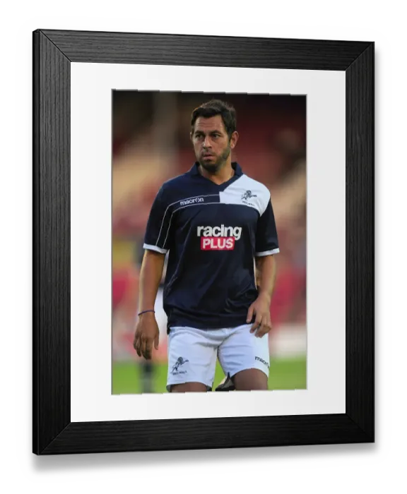 Framed Print : Pre-Season Friendly: Lee Cook in Action for Millwall against Brentford at Griffin Park (16-07-2013) Framed Print : Pre-Season Friendly: Lee Cook in Action for Millwall against Brentford at Griffin Park (16-07-2013)