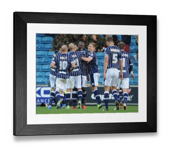 Framed Print : Sky Bet Championship - Millwall v Burnley - The New Den
