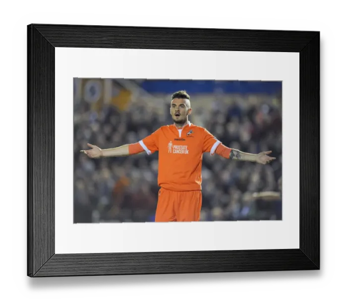 Framed Print : Scott Malone of Millwall Faces Off Against Birmingham City in Sky Bet Championship Action at St. Andrew's Framed Print : Scott Malone of Millwall Faces Off Against Birmingham City in Sky Bet Championship Action at St. Andrew's