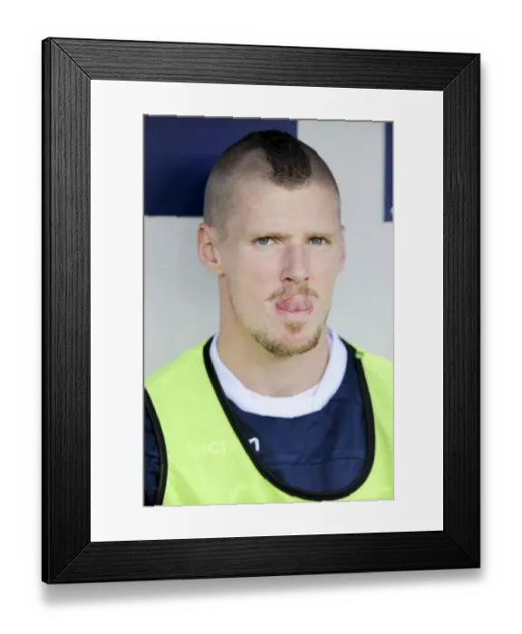 Framed Print : Andy Keogh Scores the Winning Goal: Millwall vs Queens Park Rangers (Sky Bet Championship, 2013)