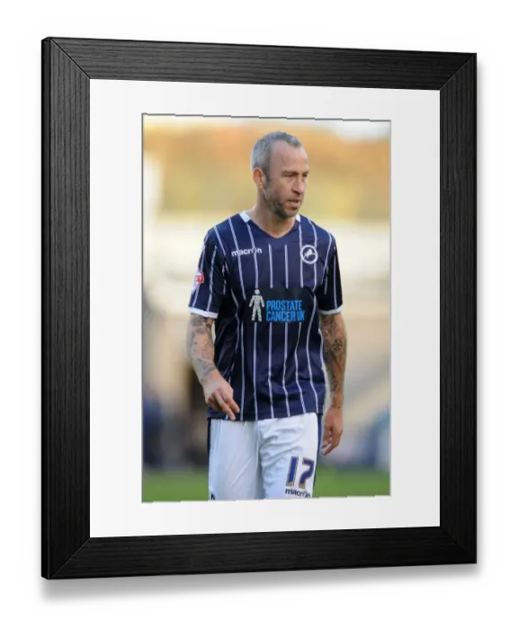 Framed Print : Millwall vs Burnley: Derry's Championship Battle at The New Den (Millwall v Burnley: Sky Bet Championship: 02-11-2013) Framed Print : Millwall vs Burnley: Derry's Championship Battle at The New Den (Millwall v Burnley: Sky Bet Championship: 02-11-2013)