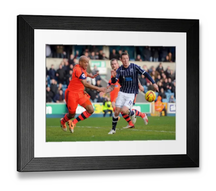 Framed Print : Sky Bet Championship - Millwall v Bolton Wanderers - New Den