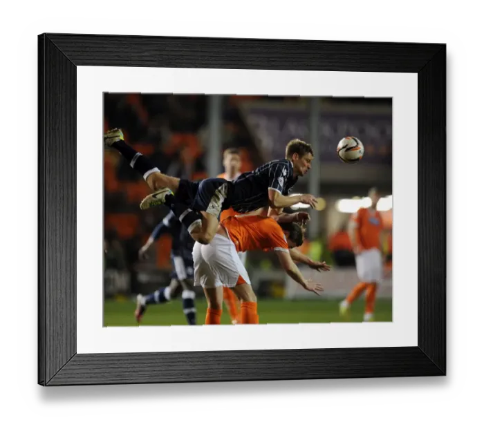 Framed Print : Sky Bet Championship - Blackpool v Millwall - Bloomfield Road