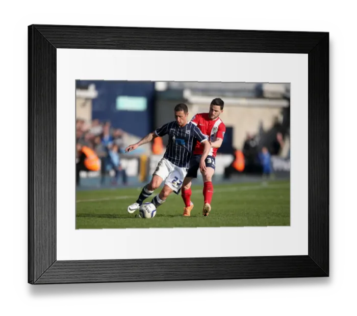 Framed Print : Sky Bet Championship - Millwall v Blackburn Rovers - The Den Framed Print : Sky Bet Championship - Millwall v Blackburn Rovers - The Den