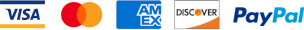 We accept all major credit cards