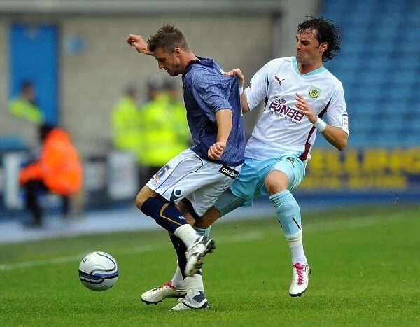 Battle for the Ball: Millwall vs. Burnley in the Npower Championship