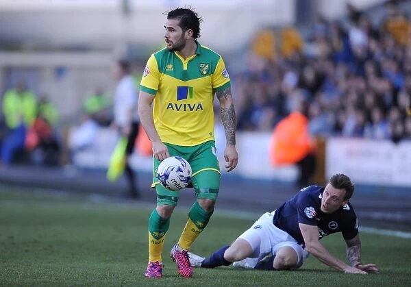 Battle at The Den: A Fierce Clash Between Millwall and Norwich City in the Sky Bet Championship