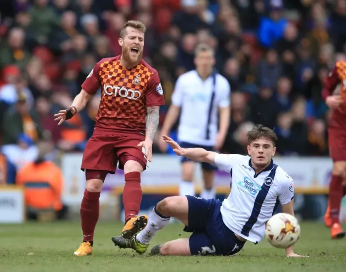 Framed Print : Battle for Supremacy: Millwall vs. Bradford City in Sky Bet League One Framed Print : Battle for Supremacy: Millwall vs. Bradford City in Sky Bet League One