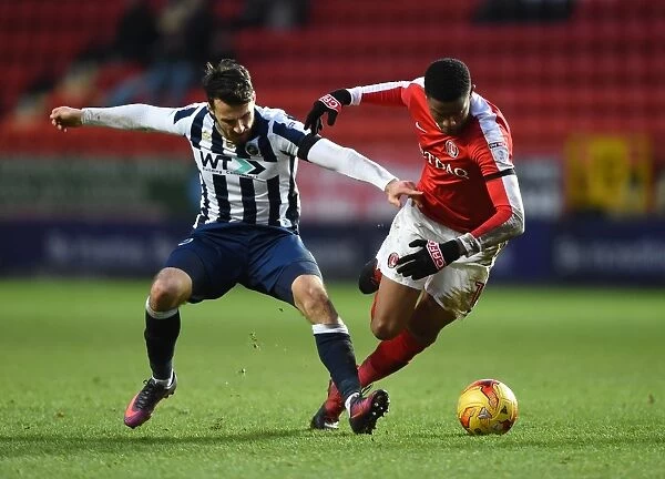 Battle at The Valley: A Clash Between Ezri Konsa and Lee Gregory (Millwall vs. Charlton Athletic, Sky Bet League One)