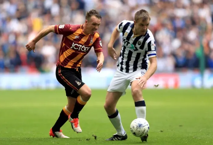 Framed Print : Bradford City vs Millwall: Intense Rivalry in the Sky Bet League One Play-Off Final at Wembley Stadium Framed Print : Bradford City vs Millwall: Intense Rivalry in the Sky Bet League One Play-Off Final at Wembley Stadium