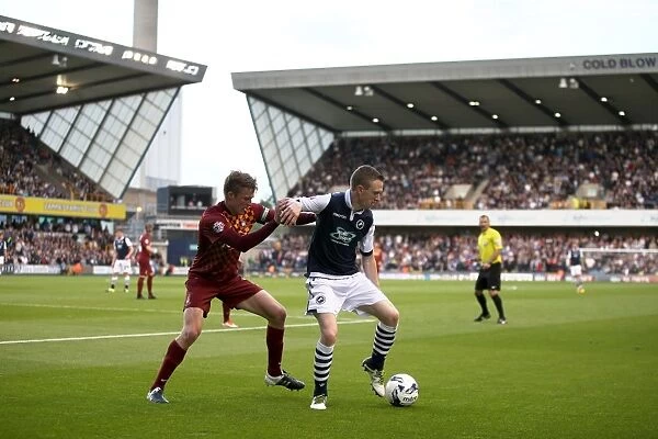 Intense Rivalry: Ferguson vs Darby in the Sky Bet League One Play-Off Semi-Final Clash between Millwall and Bradford City