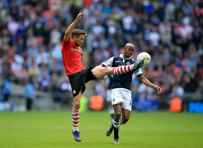 Framed Print : Intense Rivalry: Hourihane vs. Abdou Battle at Wembley - Millwall vs. Barnsley Play-Off Final, Sky Bet League One Framed Print : Intense Rivalry: Hourihane vs. Abdou Battle at Wembley - Millwall vs. Barnsley Play-Off Final, Sky Bet League One
