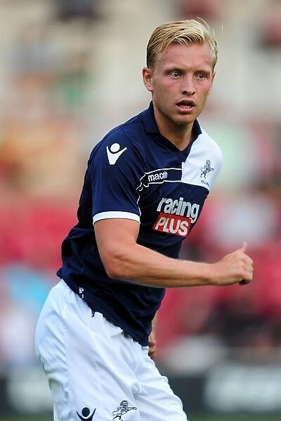 Josh Wright in Action: Millwall vs. Brentford - Pre-Season Friendly at Griffin Park (July 16, 2013)