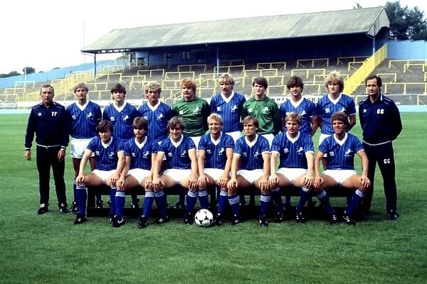 Millwall Football Club - 1983 Division Three Team and Manager George Graham