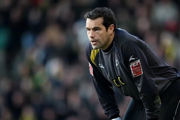 Millwall Goalkeeper David Forde in Action at Carrow Road during Norwich City vs Millwall in Football League One