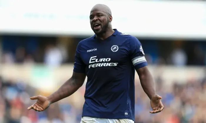 Framed Print : Millwall vs Cardiff City: Danny Shittu in Action at The New Den (Sky Bet Championship) Framed Print : Millwall vs Cardiff City: Danny Shittu in Action at The New Den (Sky Bet Championship)