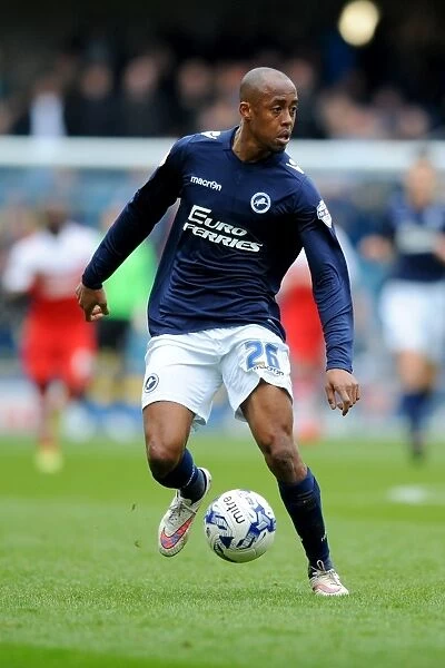 Millwall vs Charlton Athletic: Jimmy Abdou in Action at The Den (Sky Bet Championship)