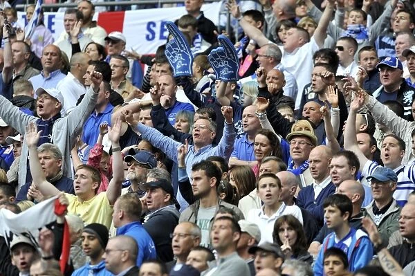 Millwall vs Swindon Town: Play-Off Final at Wembley - A Sea of Lions Fans