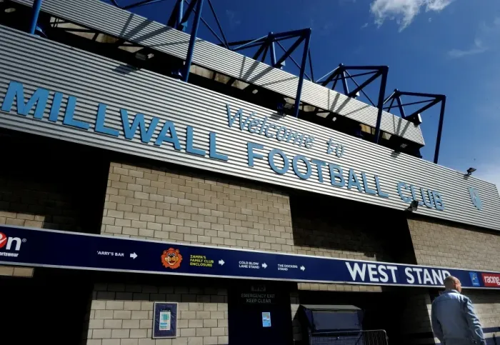 Framed Print : Millwall vs. West Ham United: Npower Championship Clash at The Den Framed Print : Millwall vs. West Ham United: Npower Championship Clash at The Den
