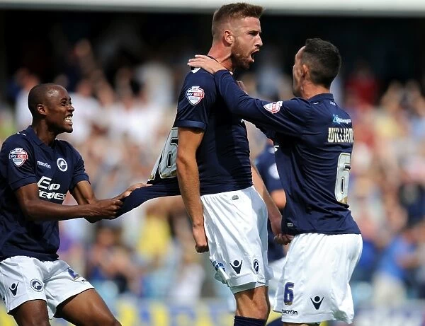 Millwall's Beevers Scores Opener in Championship Clash vs Leeds United at The New Den