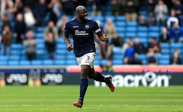 Millwall's Danny Shittu Scores Thriller: Millwall vs. Cardiff City in Sky Bet Championship at The New Den