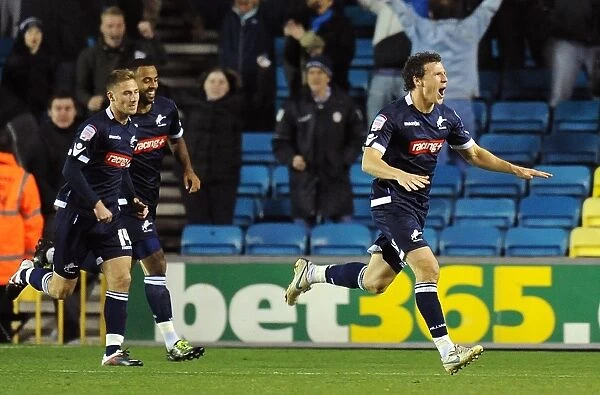 Millwall's Darius Henderson Scores First Goal Against Coventry City in Npower Championship (1-11-2011)