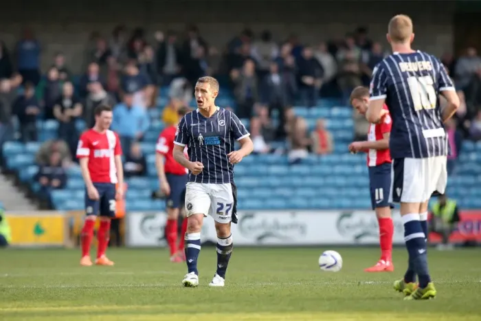 Framed Print : Millwall's Double Delight: McDonald and Jackson Celebrate Second Goal vs. Blackburn Rovers (Sky Bet Championship) Framed Print : Millwall's Double Delight: McDonald and Jackson Celebrate Second Goal vs. Blackburn Rovers (Sky Bet Championship)