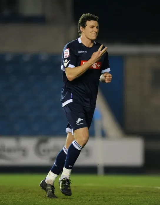 Framed Print : Millwall's Fourth Goal Blitz: Darius Henderson Celebrates in FA Cup Third Round Replay Against Dagenham & Redbridge (17-01-2012, The Den) Framed Print : Millwall's Fourth Goal Blitz: Darius Henderson Celebrates in FA Cup Third Round Replay Against Dagenham & Redbridge (17-01-2012, The Den)