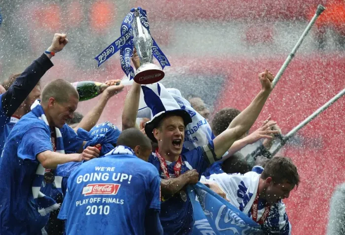 Framed Print : Millwall's Glory: Celebrating Promotion to Football League One with Paul Robinson and the Team (Wembley Play-Off Final Win against Swindon Town) Framed Print : Millwall's Glory: Celebrating Promotion to Football League One with Paul Robinson and the Team (Wembley Play-Off Final Win against Swindon Town)