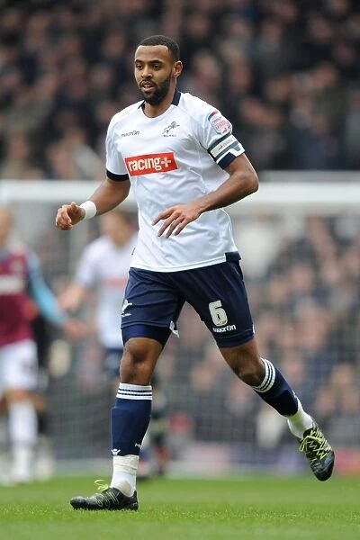 Millwall's Liam Trotter Faces Off Against West Ham United at Upton Park (February 4, 2012)