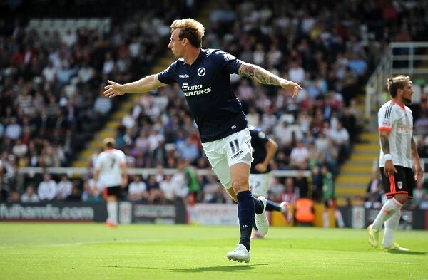 Millwall's Martyn Woolford Scores Opening Goal Against Fulham in Sky Bet Championship Match