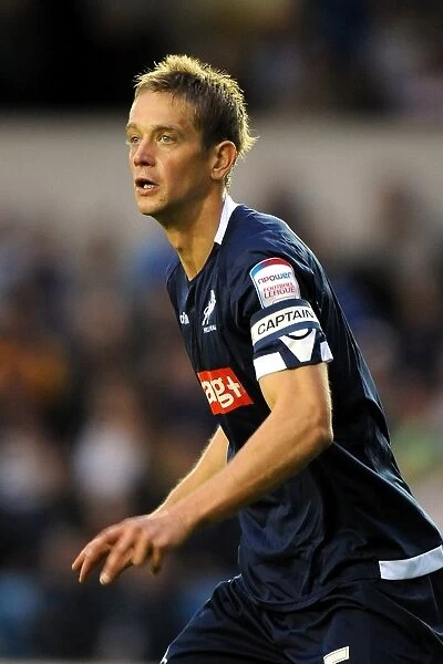 Millwall's Paul Robinson in Action Against Peterborough United, Npower Championship 2011-12 - The Den