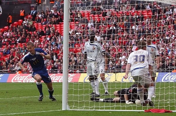 Millwall's Paul Robinson Scores Opening Goal in League One Play-Off Final at Wembley Stadium vs Swindon Town