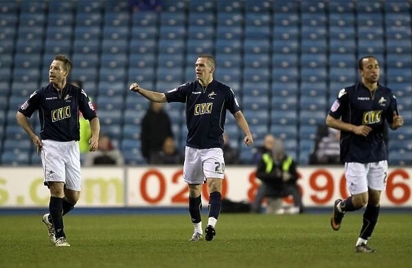Millwall's Steve Morison Scores Opening Goal Against Queens Park Rangers in Npower Championship (08-03-2011)