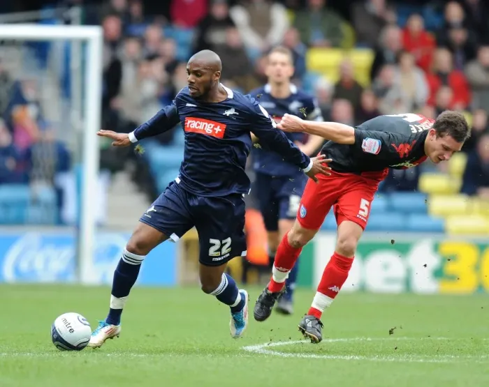 Framed Print : npower Football League Championship - Millwall v Portsmouth - The Den Framed Print : npower Football League Championship - Millwall v Portsmouth - The Den