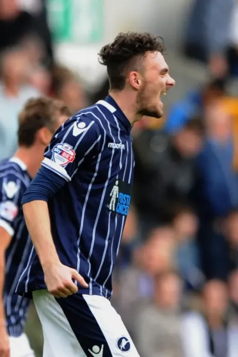Framed Print : Scott Malone Scores His Second Goal: Millwall's Triumph Over Leeds United in Sky Bet Championship Framed Print : Scott Malone Scores His Second Goal: Millwall's Triumph Over Leeds United in Sky Bet Championship
