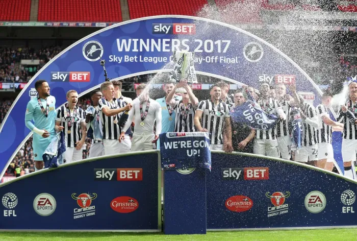 Framed Print : Sky Bet League One - Play Off - Final - Bradford City v Millwall - Wembley Stadium