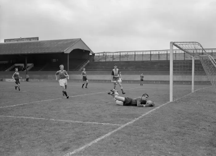 Framed Print : Soccer - League Division Four - Millwall Trial Match - The Den