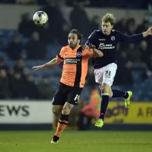 Battle for the Ball: Millwall vs. Brighton Championship Showdown Battle for the Ball: Millwall vs. Brighton Championship Showdown