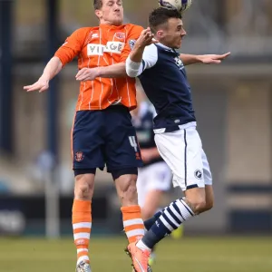 Sky Bet League One Collection: Sky Bet League One - Millwall v Blackpool - The Den