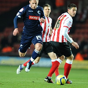 Battle for the FA Cup: Southampton vs. Millwall - Aaron Martin and James Henry Clash at St. Mary's Stadium