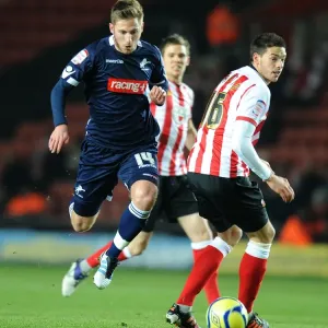 Battle for the FA Cup: Southampton vs. Millwall - Aaron Martin and James Henry Clash at St. Mary's Stadium Battle for the FA Cup: Southampton vs. Millwall - Aaron Martin and James Henry Clash at St. Mary's Stadium