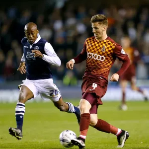 Battle for Supremacy: Abdou vs. Evans in Millwall vs. Bradford City Play-Off Clash Battle for Supremacy: Abdou vs. Evans in Millwall vs. Bradford City Play-Off Clash