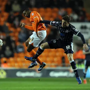 Sky Bet Championship Framed Print Collection: Sky Bet Championship : Blackpool v Millwall : Bloomfield Road : 11-03-2014