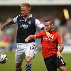 Print of Millwall vs. Coventry City Sky Bet League One Clash at The New Den Print of Millwall vs. Coventry City Sky Bet League One Clash at The New Den