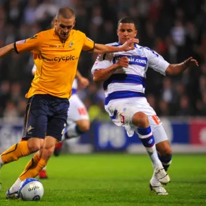 Clash at Loftus Road: Kyle Walker vs. Steve Morison in the Npower Championship Showdown between Queens Park Rangers and Millwall (October 28, 2010)