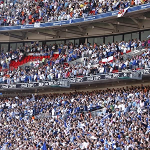Electric Atmosphere: Millwall vs Scunthorpe United - Coca-Cola Football League One Play-Off Final at Wembley Stadium
