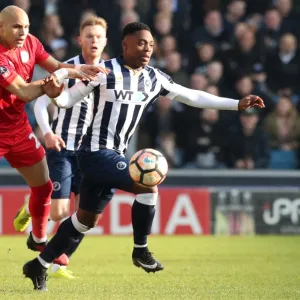 Emirates FA Cup Jigsaw Puzzle Collection: Emirates FA Cup - Fifth Round - Millwall v Leicester City - The Den